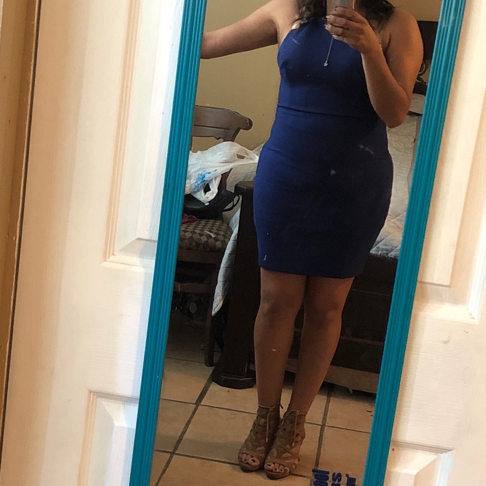 Royal blue dress  from Lulu
